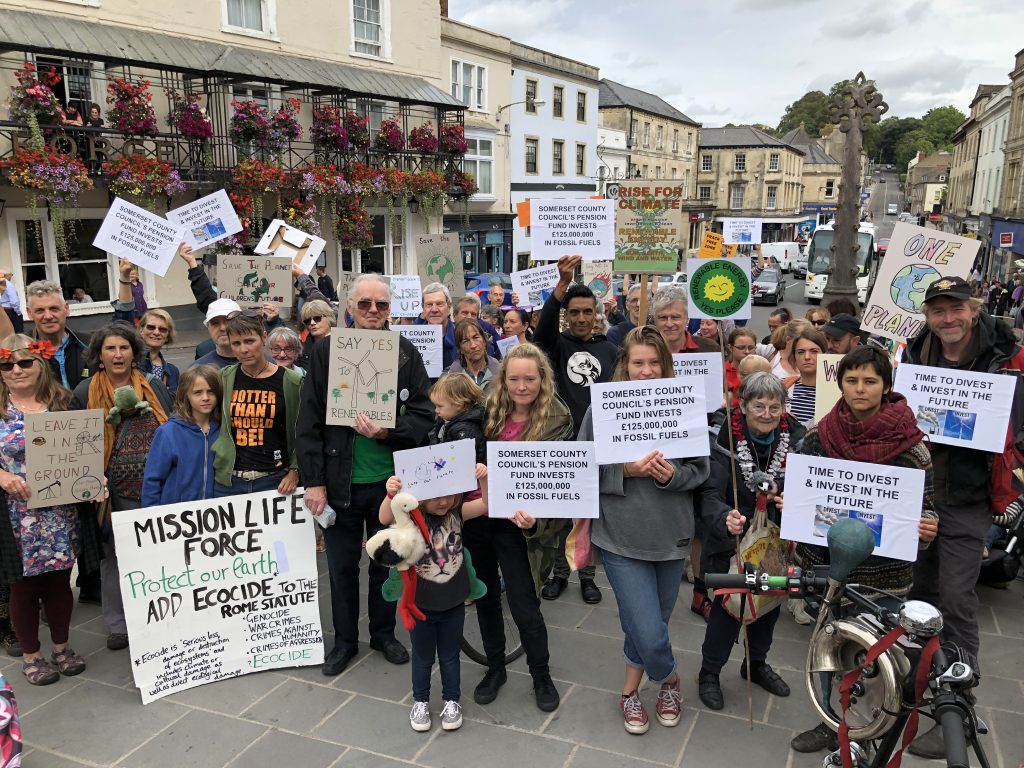 Rise for Climate demo, 8th Sept. 2018